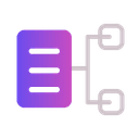Data architecture design service icon