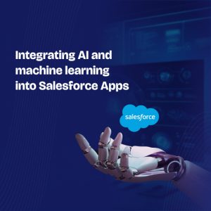 AI automating tasks with data.