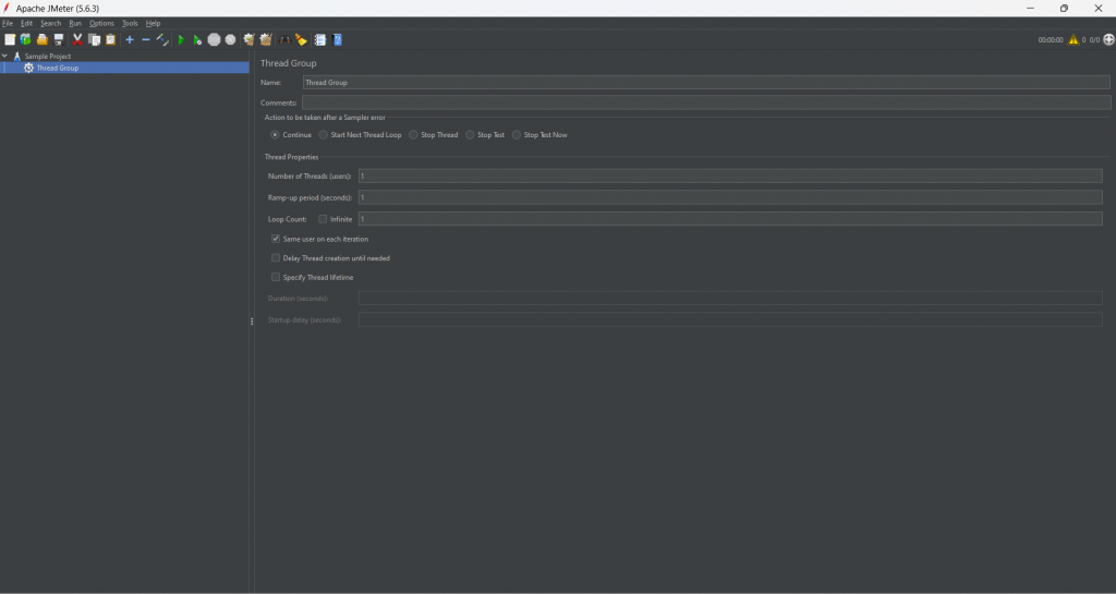  Jmeter performance testing