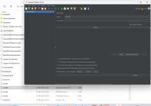 Launch and start Jmeter Testing